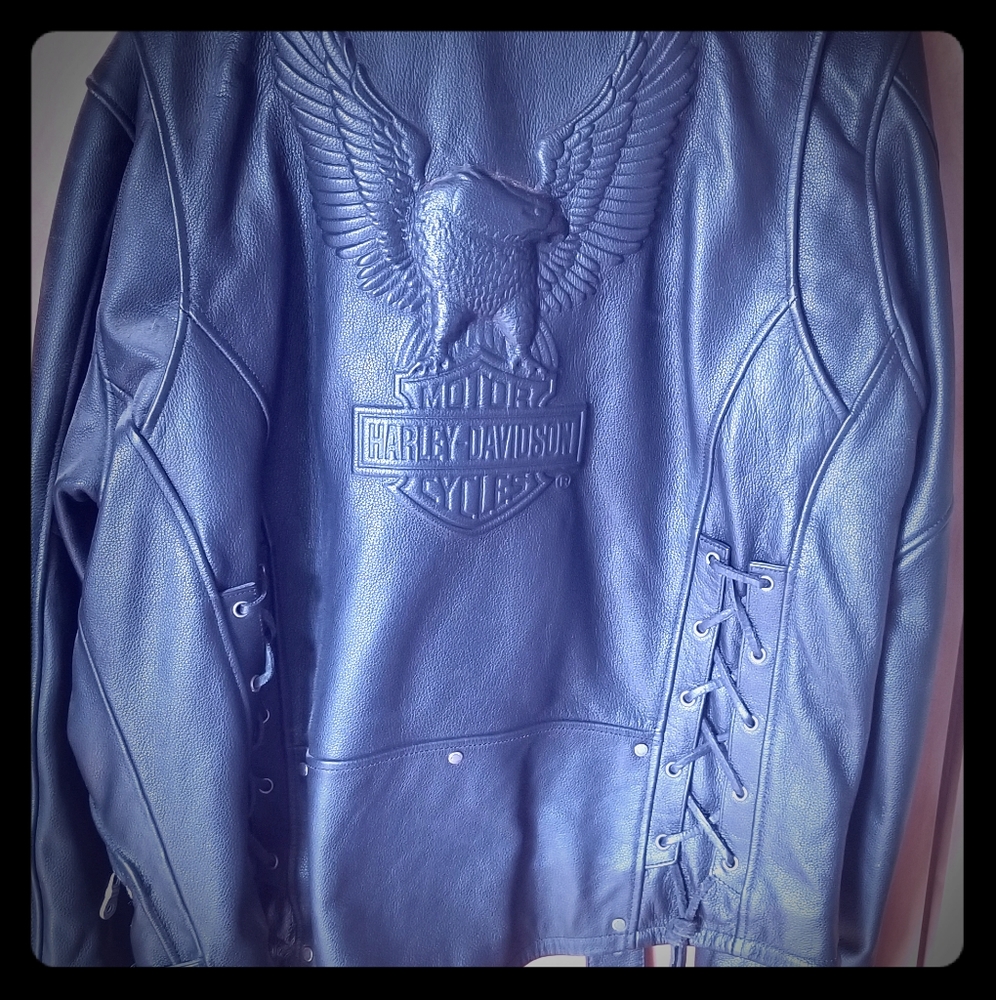 Mens Harley Davidson leather jacket